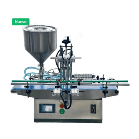 Máquina De Llenado De Pasta De Doble Cabezal Totalmente Automática De Escritorio